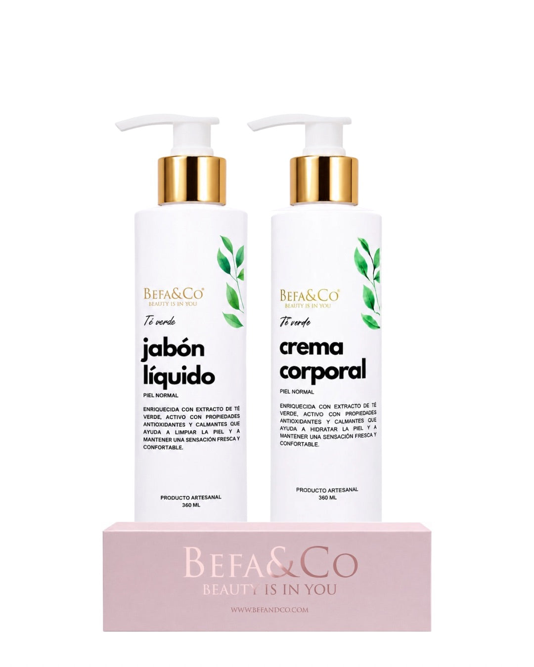 Jabón líquido té verde
