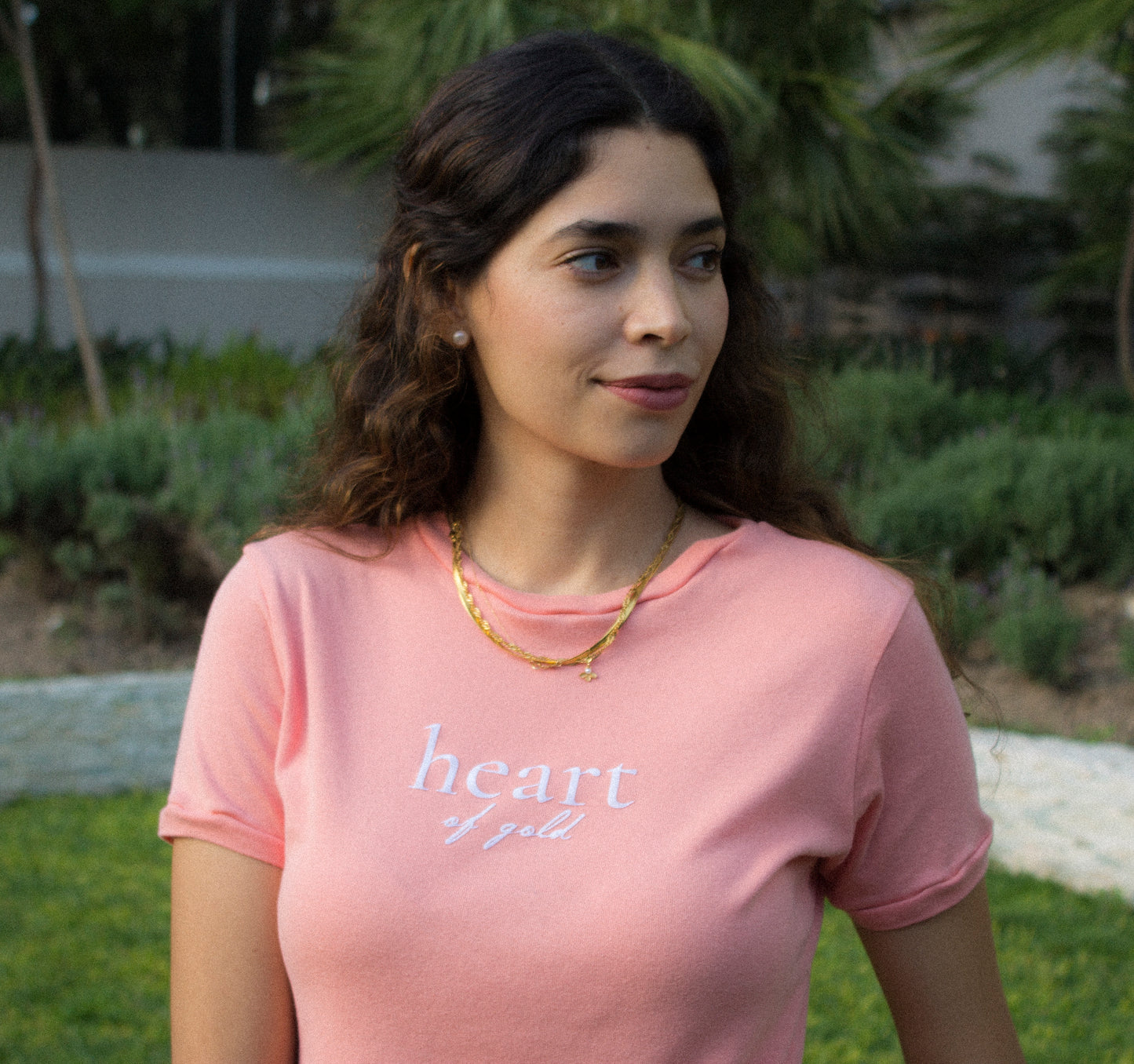 Blusa Algodón salmón