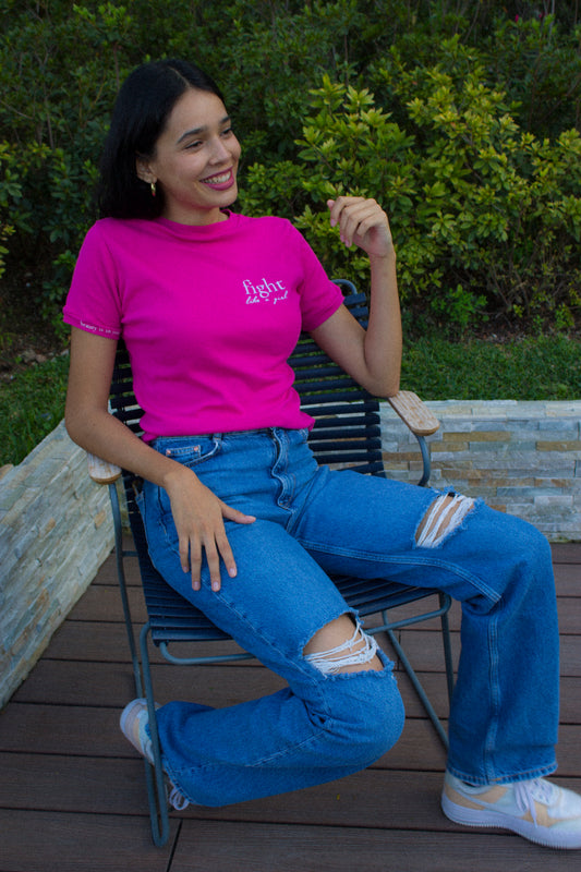 Blusa Algodón Rosa
