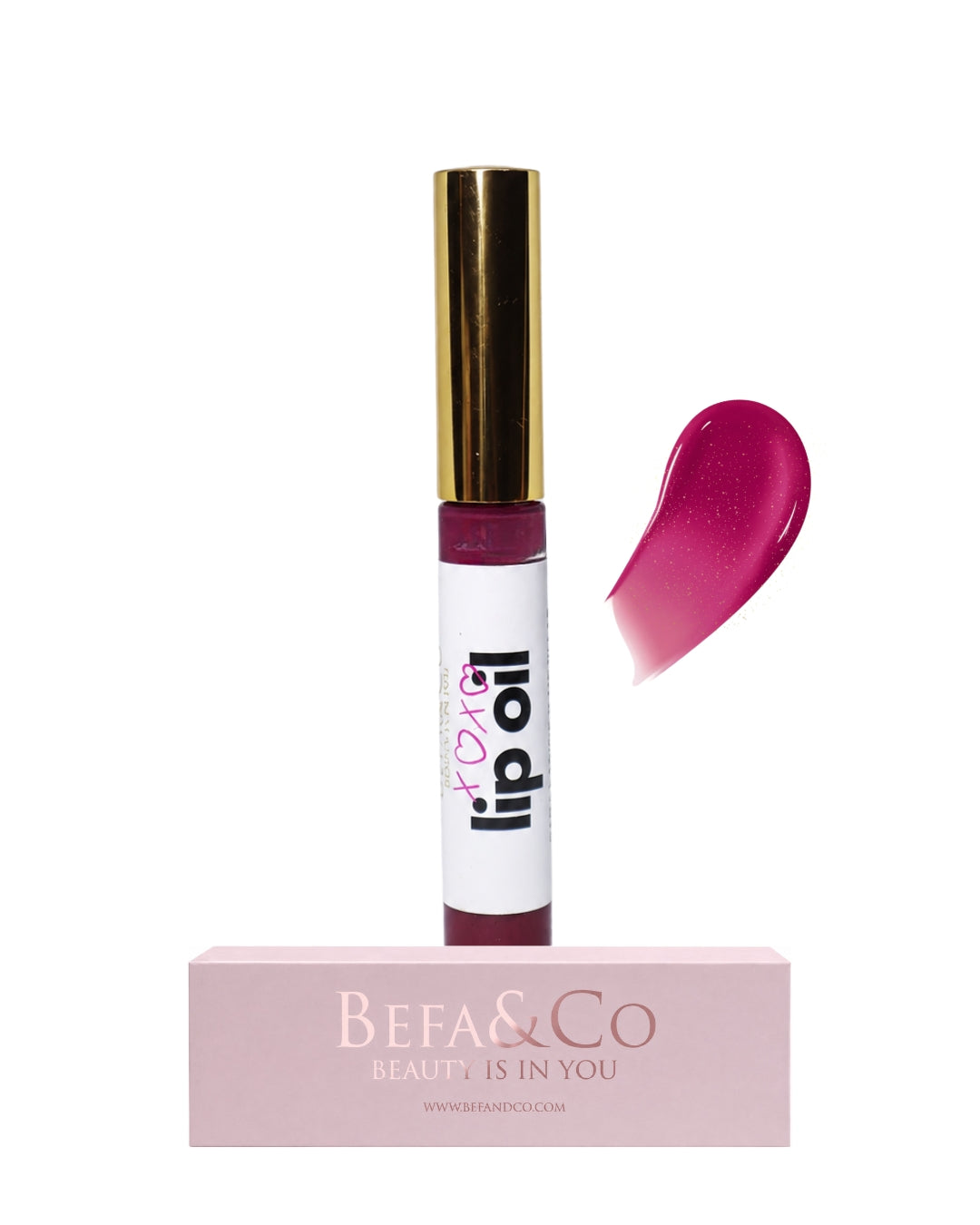 Lip oil labios y mejillas