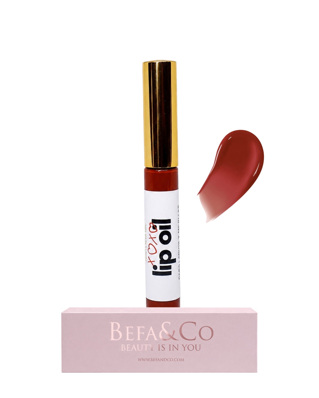 Lip oil labios y mejillas