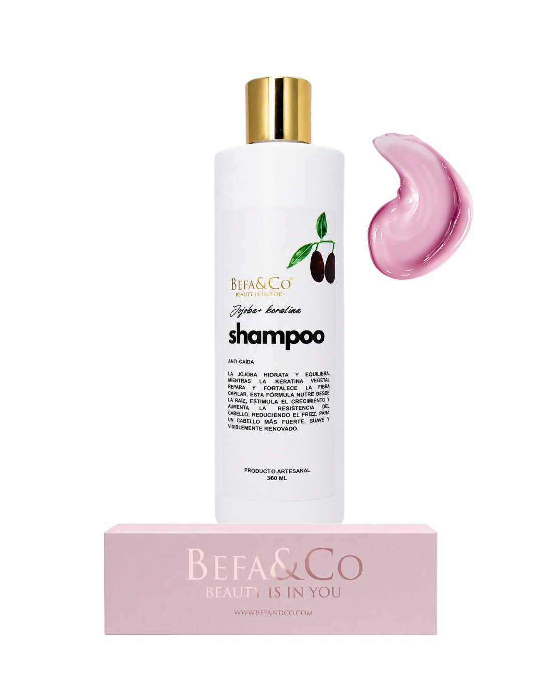 Shampoo de Jojoba+Keratina