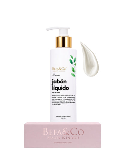 Jabón líquido té verde