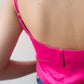 Blusa rose satinada