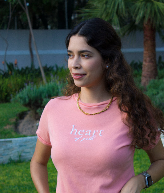 Blusa Algodón salmón